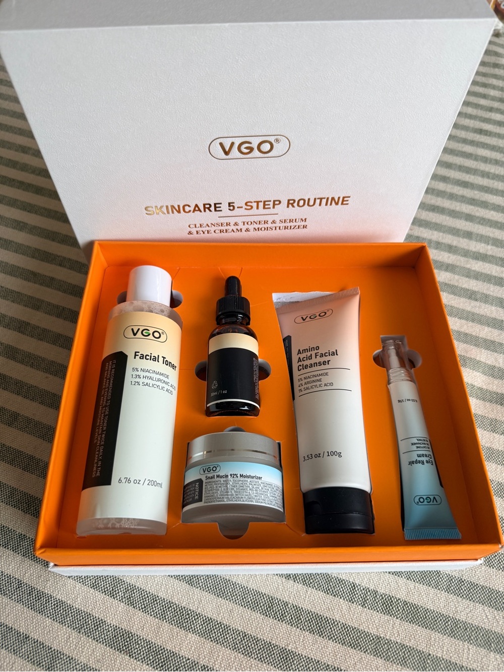 VGO 5-Step Women's Skincare Set